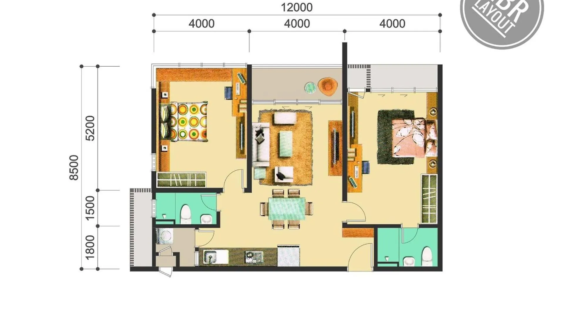 Jzstay - Atlantis Residences Melaka - 1Br & 2Br